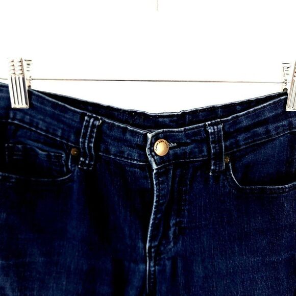 Calvin Klein Ultimate Skinny Dark Blue Denim Jeans 26/2 Mid Rise‎ Measures 28/31 - Picture 2 of 14
